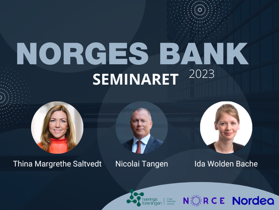 Fullt: Norges Bank seminaret 2023